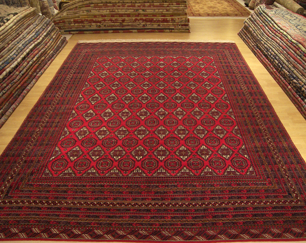 rug afghan types rugs carpets carpet hand bukhara handmade 10x13 afghanistan wool woven regard turkoman weaving area